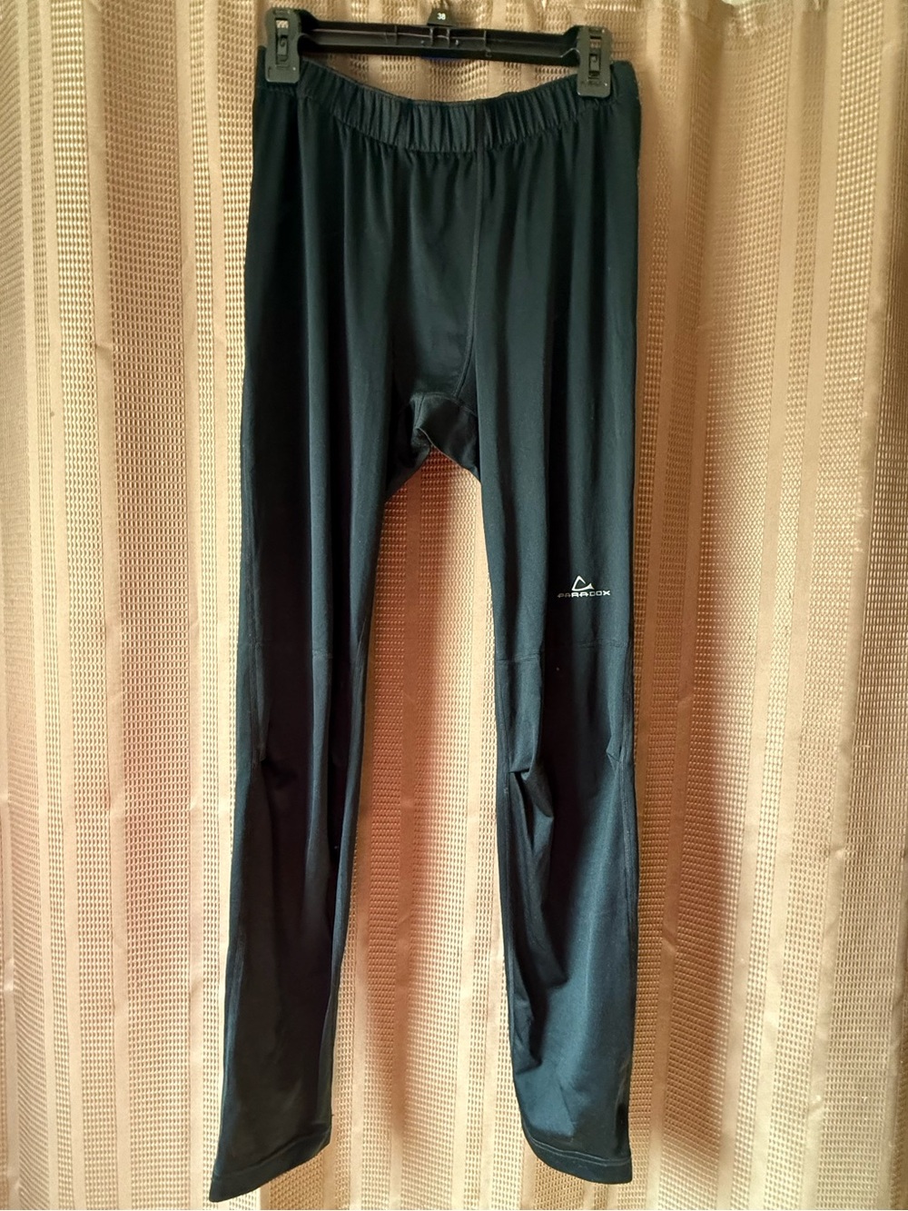 Paradox Men’s Performance Base Layer Pants Athletic Leggings Black Size S